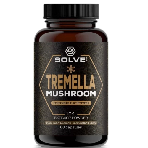 Solve Labs - TREMELLA 10:1 EKSTRAKT - 60 kapsułek Solve Labs - TREMELLA 10:1 EKSTRAKT - 60 kapsułek